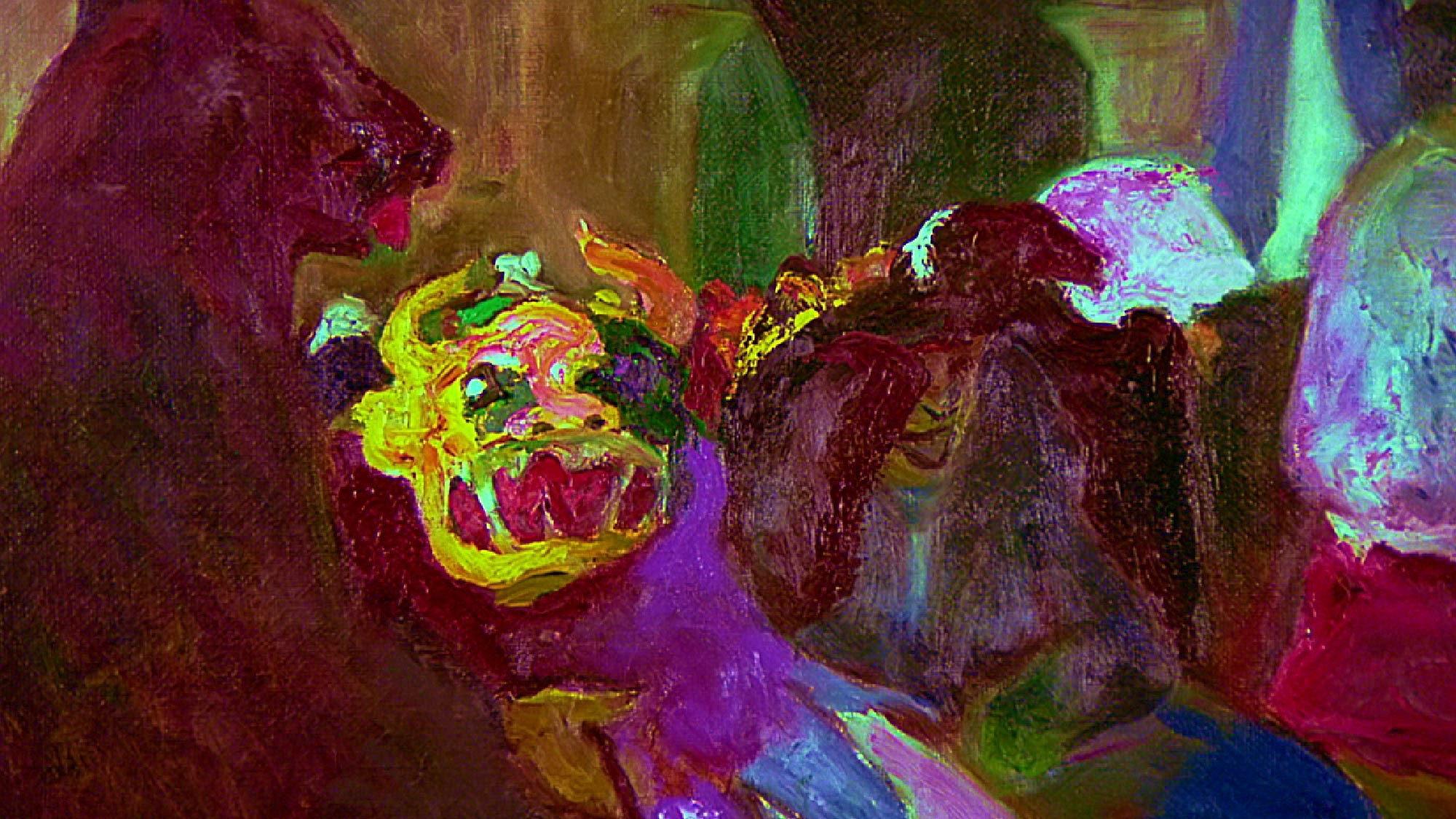 Retrato de Humareda Pintor 1984 movie scene