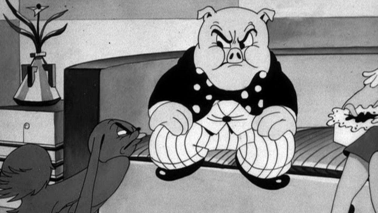 Porky's Romance 1937 movie scene