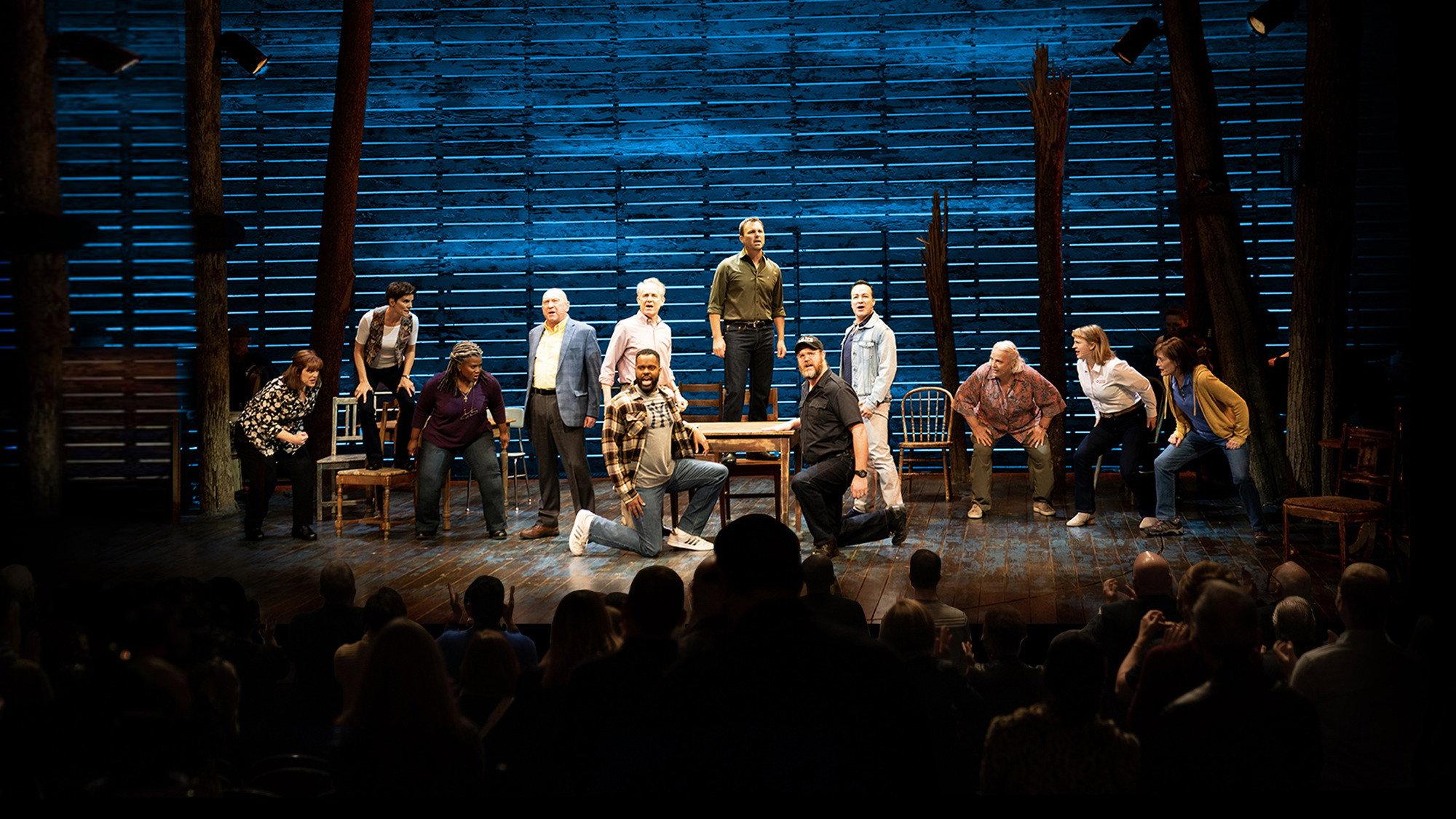 Come from Away 2021 movie scene