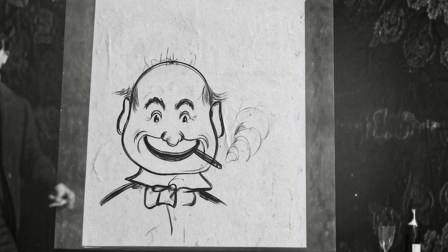 The Enchanted Drawing 1900 movie scene