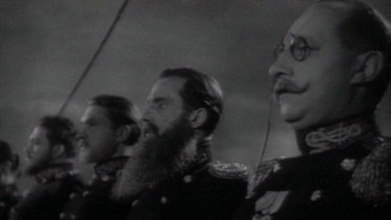 Cruiser 'Varyag' 1946 movie scene