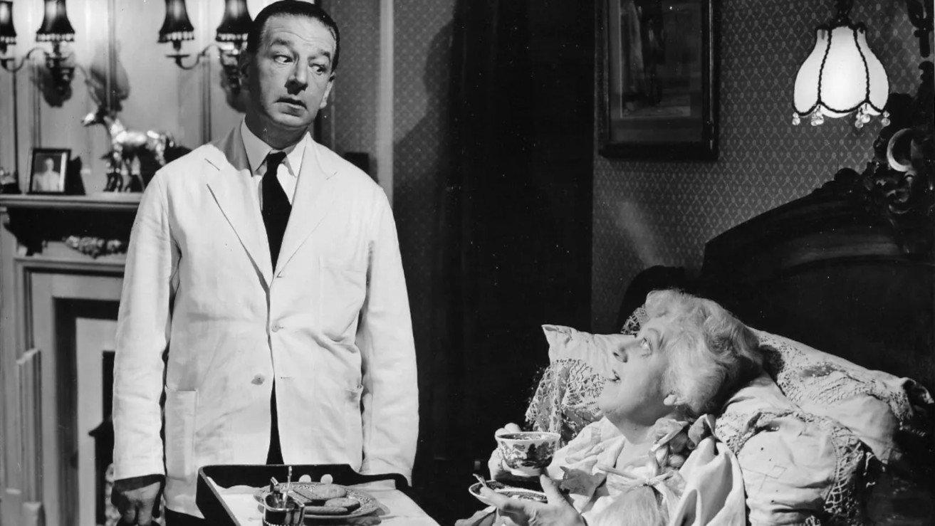 Aunt Clara 1954 movie scene