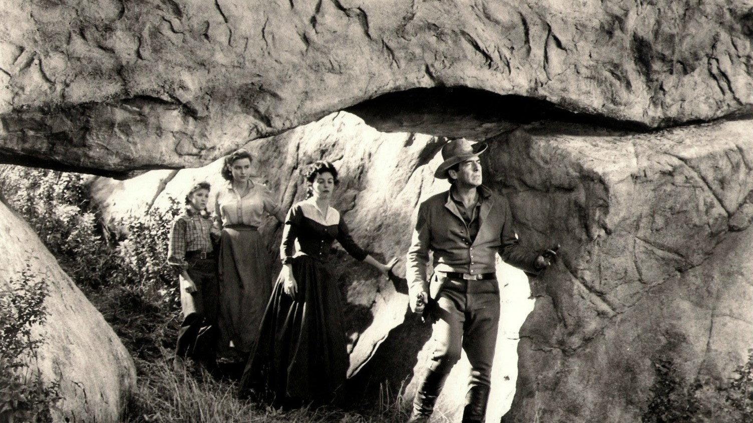 Escort West 1959 movie scene