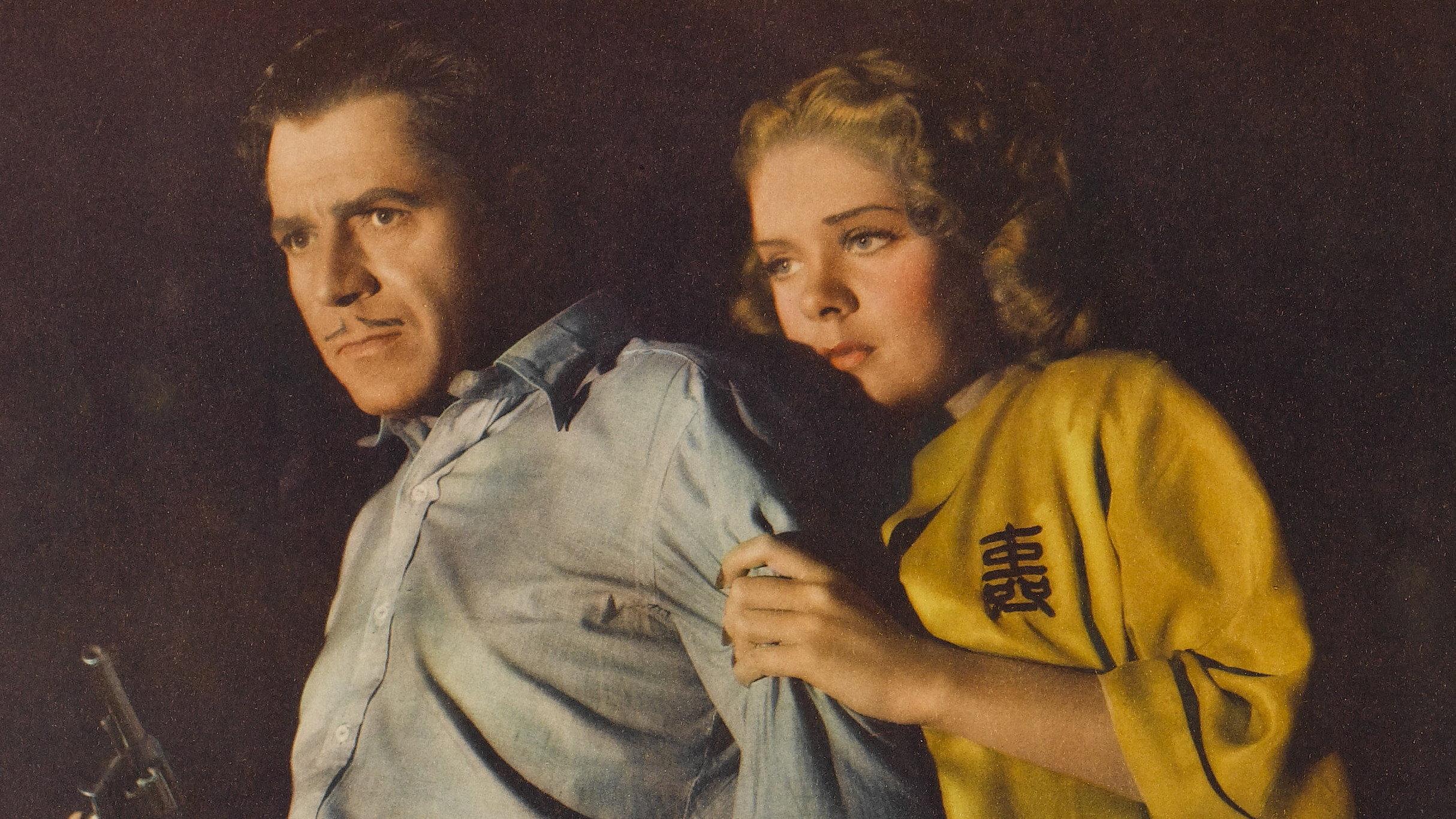 Barricade 1939 movie scene