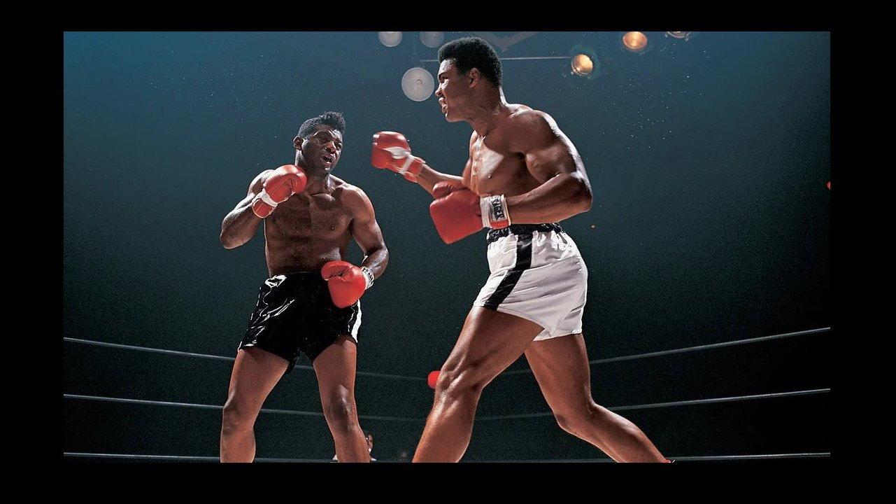 Muhammad Ali vs. Floyd Patterson II 1972 movie scene