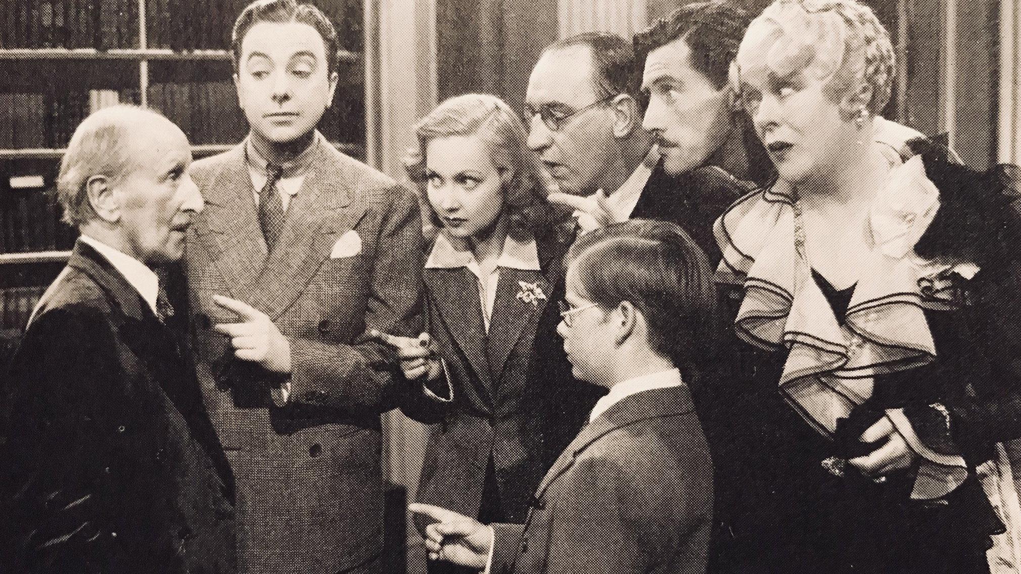 Danger – Love at Work 1937 movie scene
