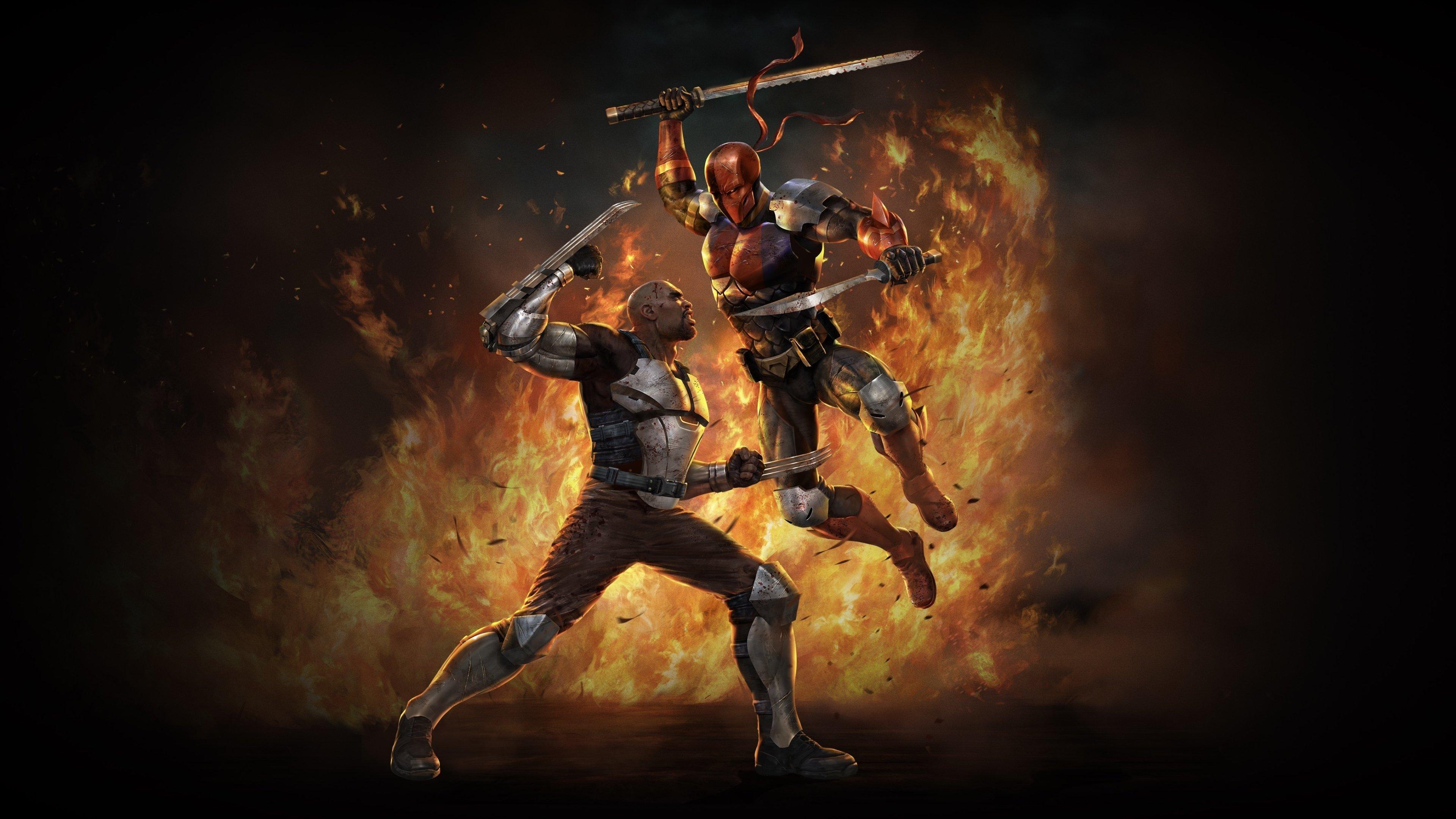 Deathstroke: Knights & Dragons - The Movie 2020 movie scene