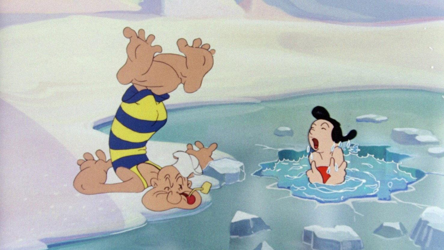Snow Place Like Home 1948 movie scene