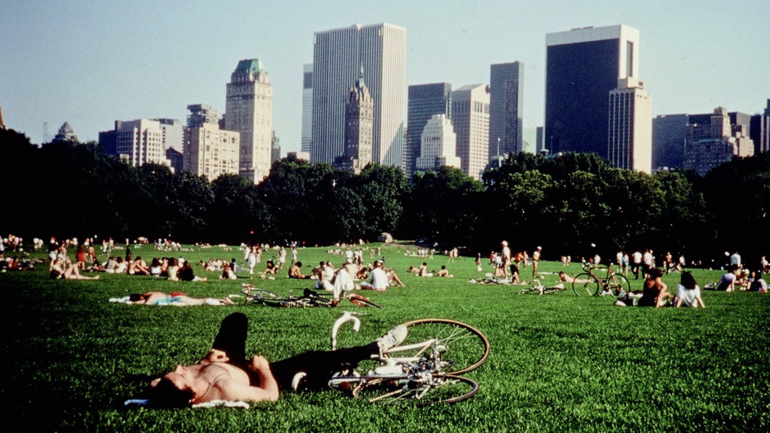 Central Park 1990 movie scene