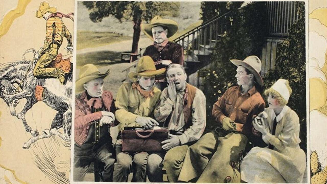 Red Hot Leather 1926 movie scene