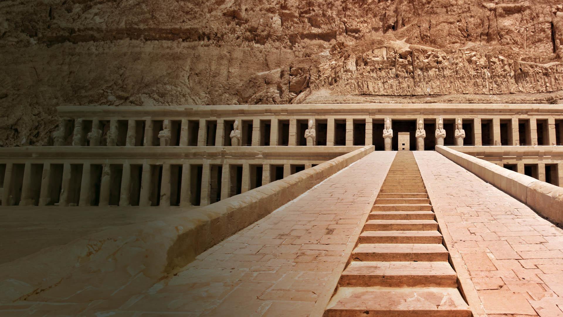The Temple of Hatshepsut: Treasure of a Queen and Pharaoh 2023 movie scene