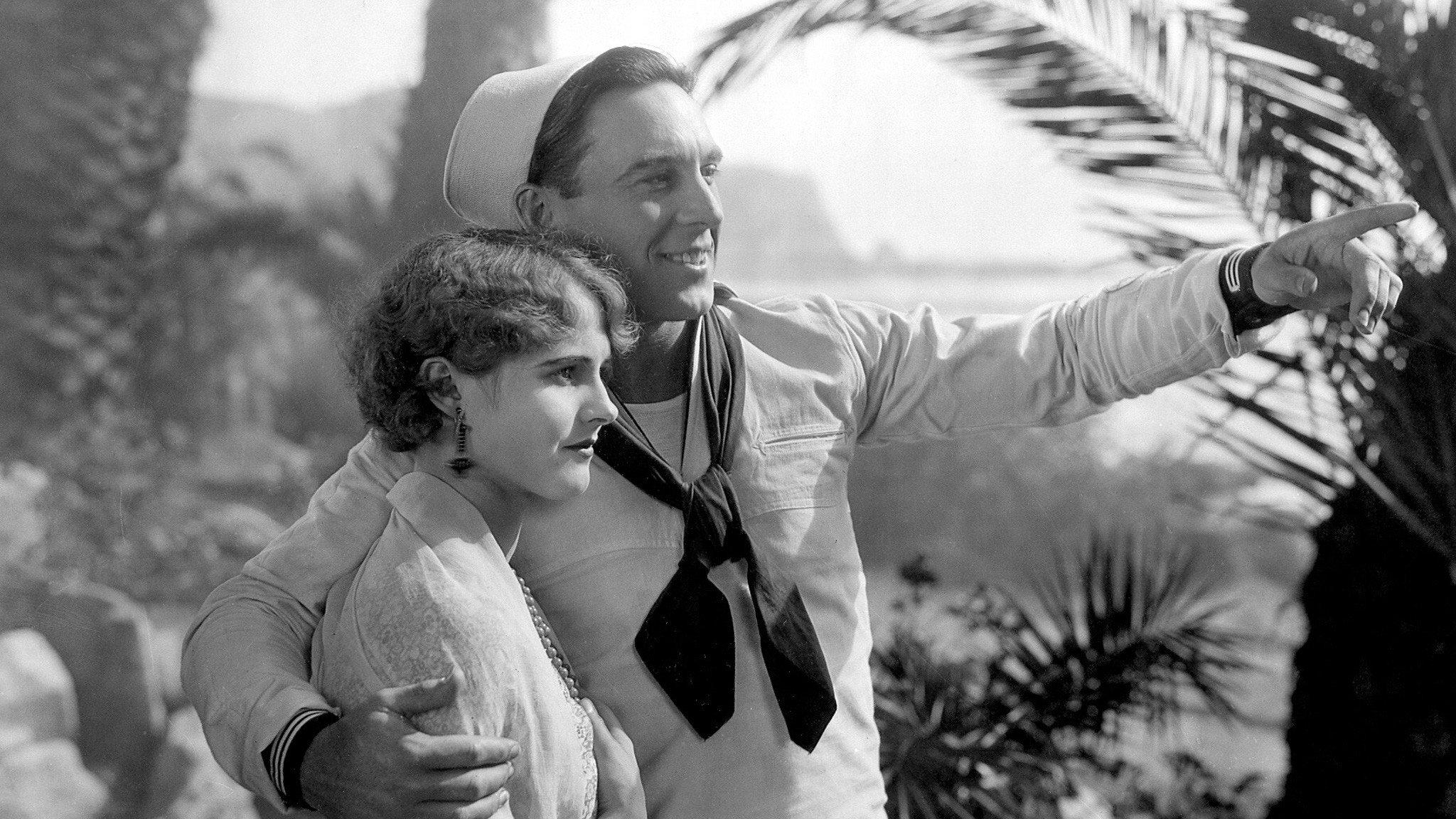 Sharp Shooters 1928 movie scene