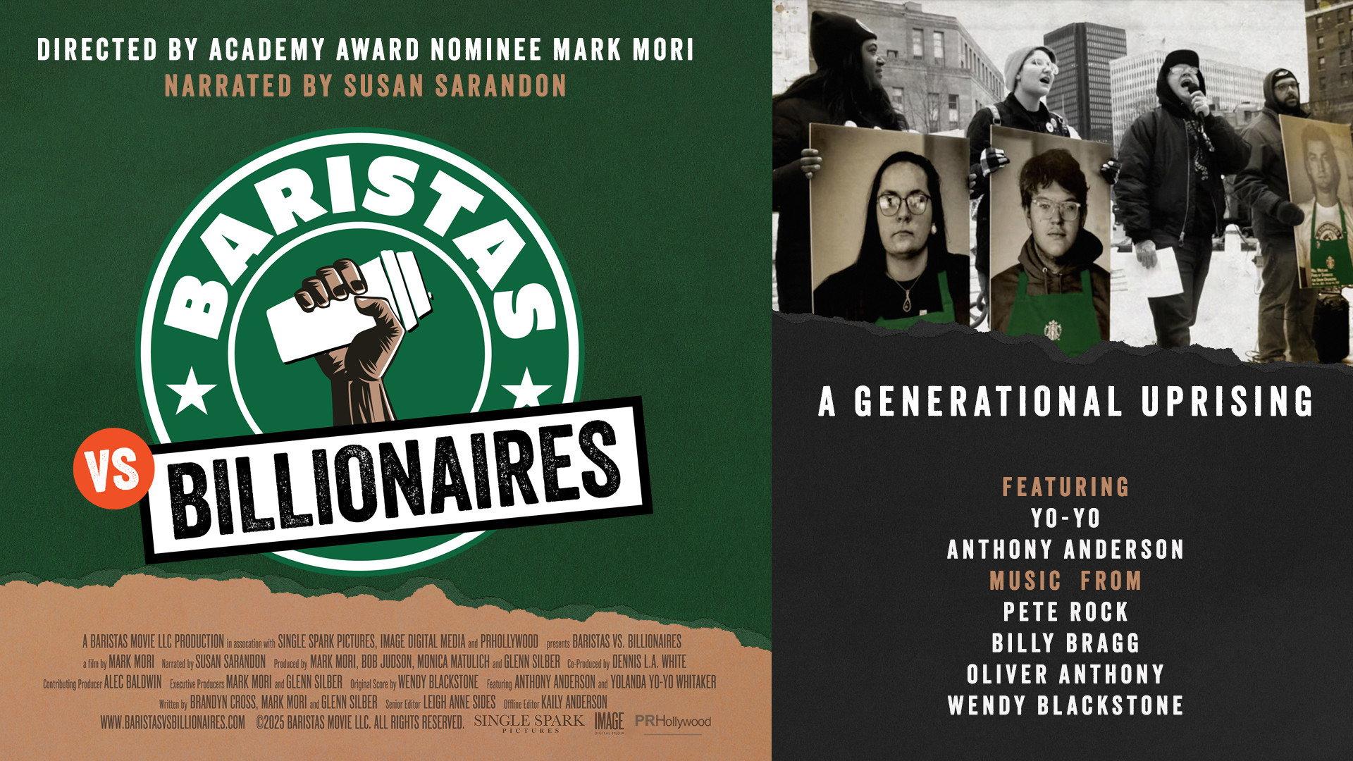 Baristas vs Billionaires 2025 movie scene