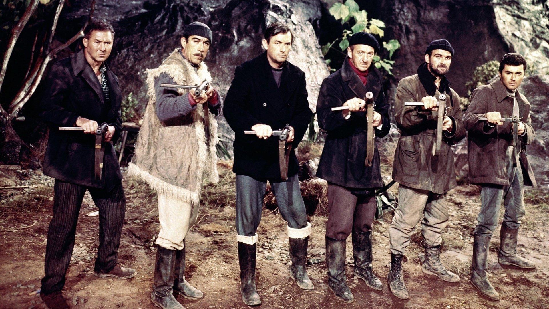 The Guns of Navarone 1961 movie scene