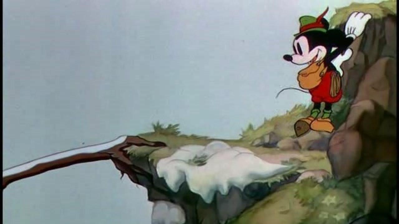 Alpine Climbers 1936 movie scene