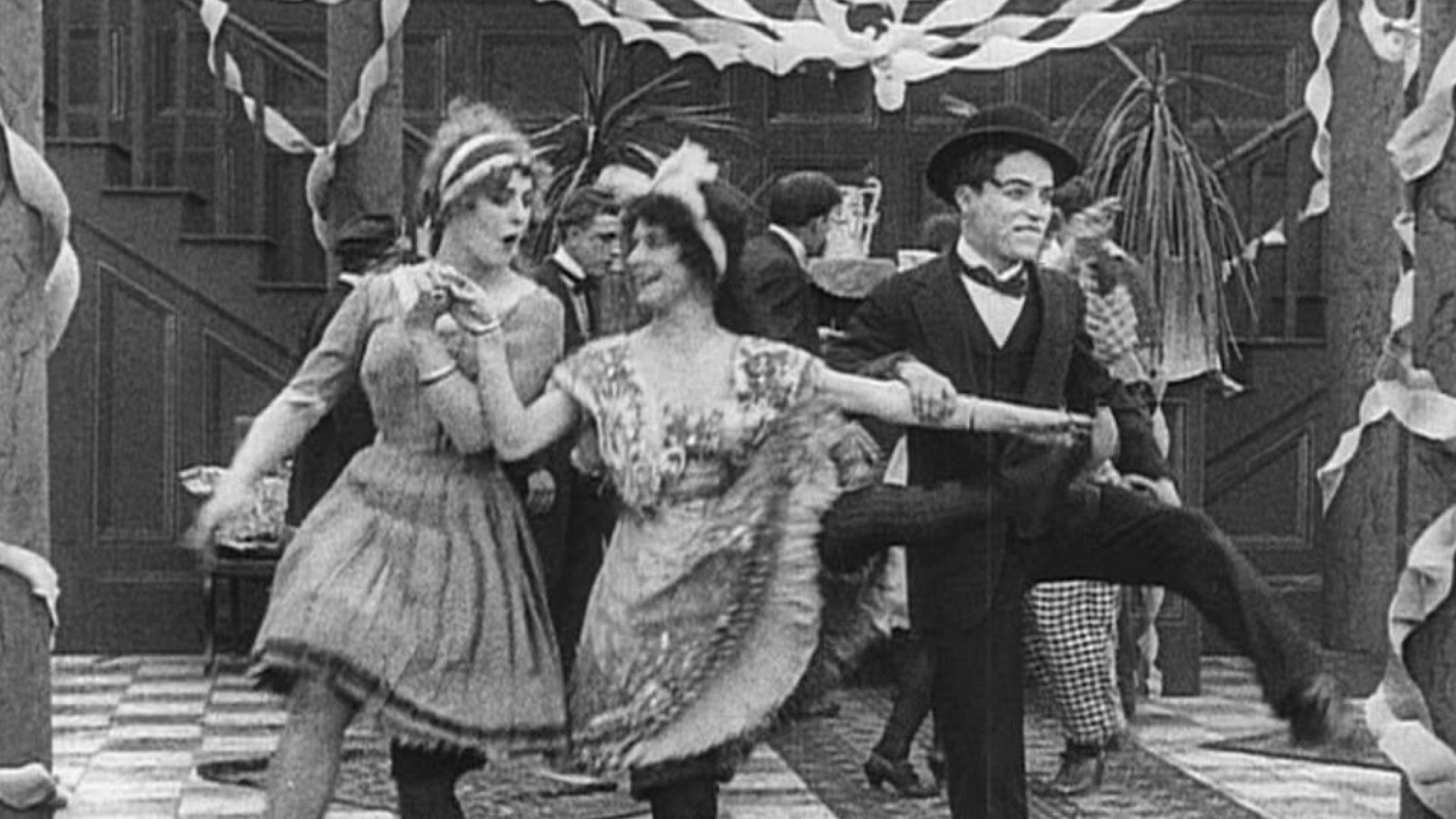 Tango Tangles 1914 movie scene