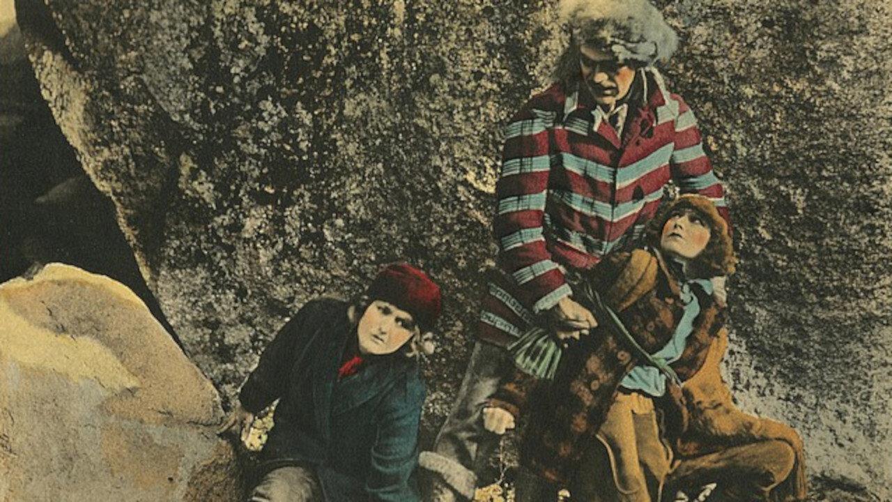 The Cave Girl 1921 movie scene