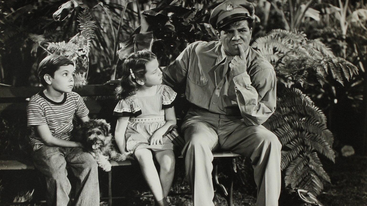 A Boy, a Girl and a Dog 1946 movie scene