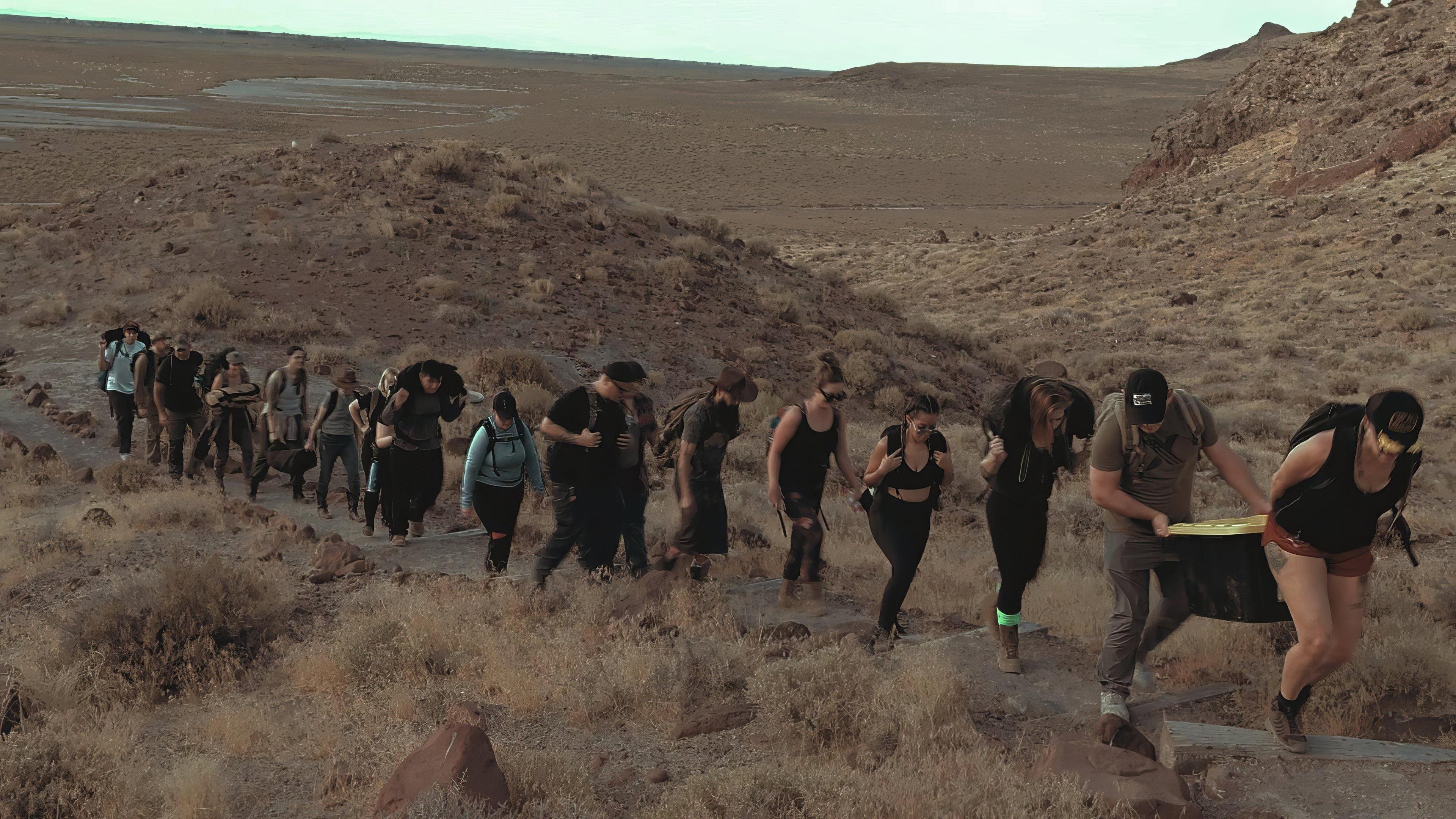 The Ruck March 2025 movie scene