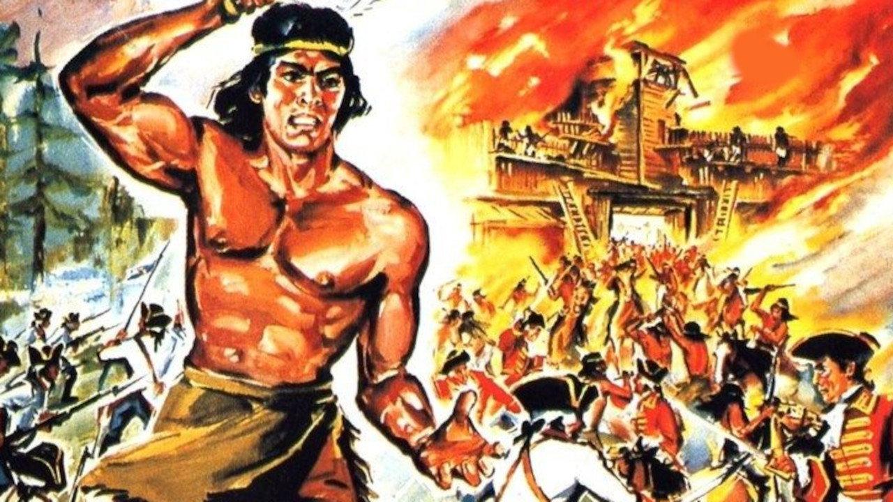 Fall of the Mohicans 1965 movie scene