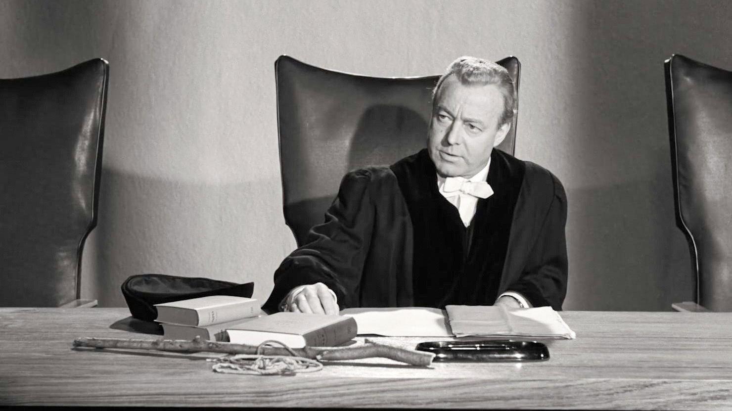 The Judge and the Sinner 1960 movie scene