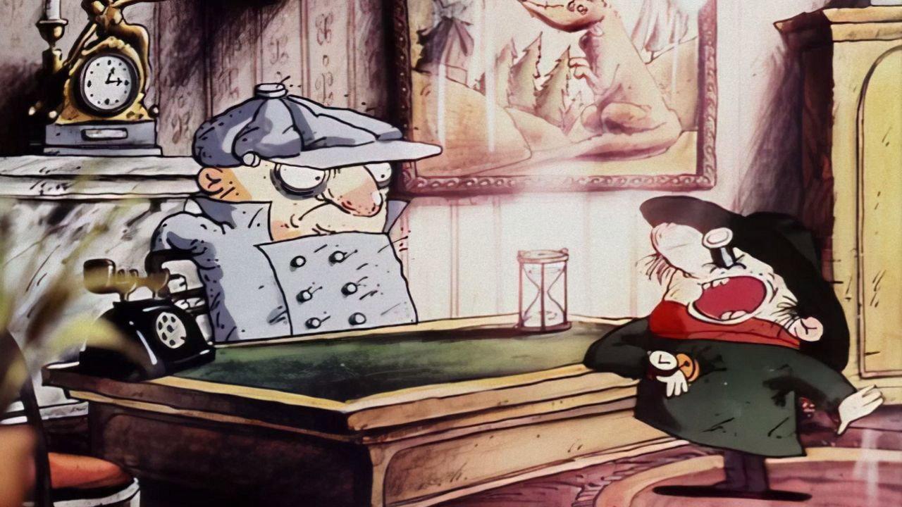 Investigation Held by Kolobki 1986 movie scene