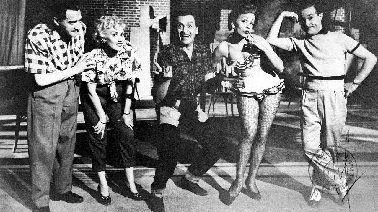 The Phantom of the Operetta 1955 movie scene