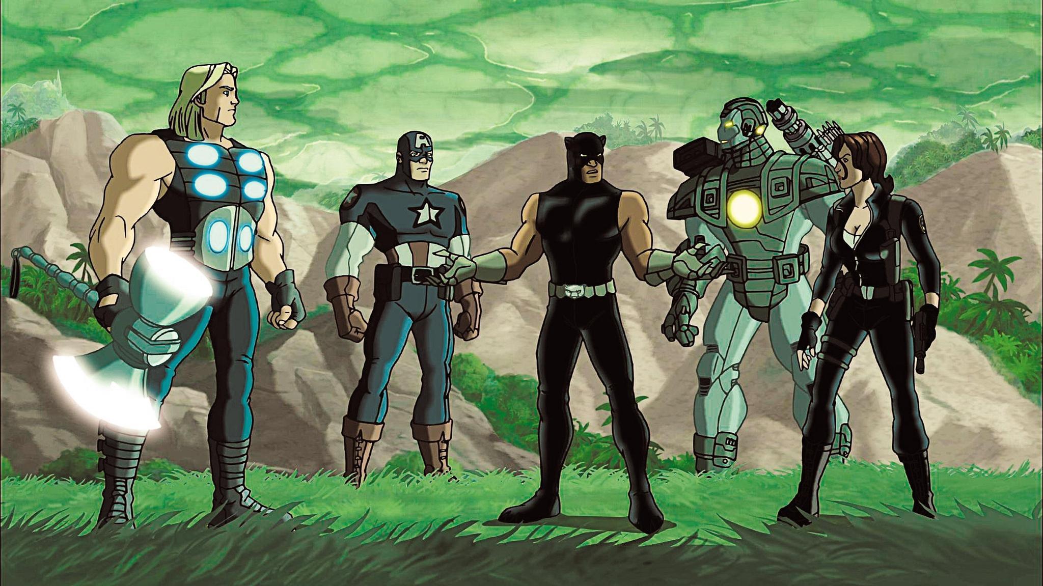 Ultimate Avengers 2 2006 movie scene