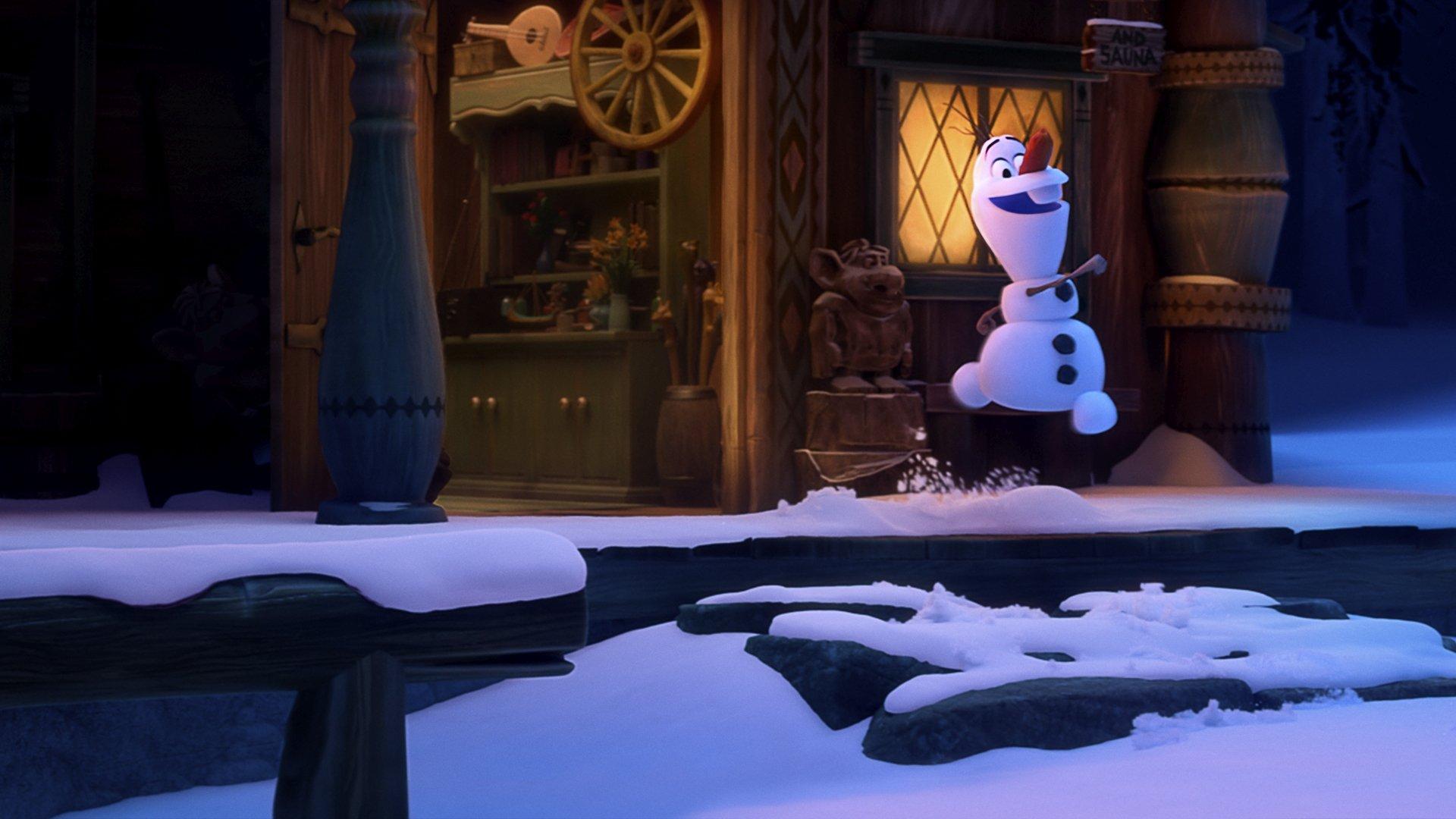 Once Upon a Snowman 2020 movie scene
