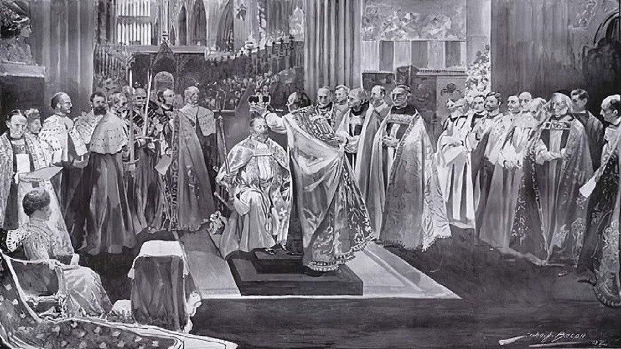The Coronation of Edward VII 1902 movie scene