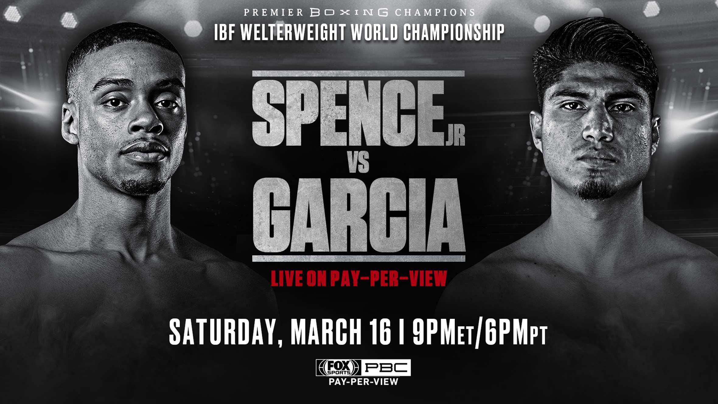 Errol Spence Jr. vs. Mikey Garcia 2019 movie scene