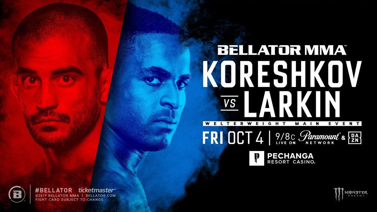 Bellator 229: Koreshkov vs. Larkin 2019 movie scene