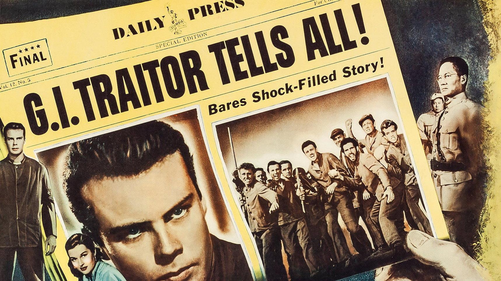 The Bamboo Prison 1954 movie scene