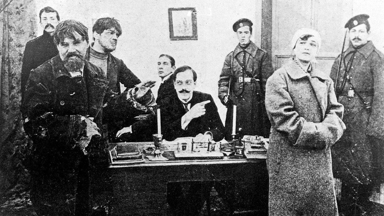 Sonka the Golden Hand 1914 movie scene