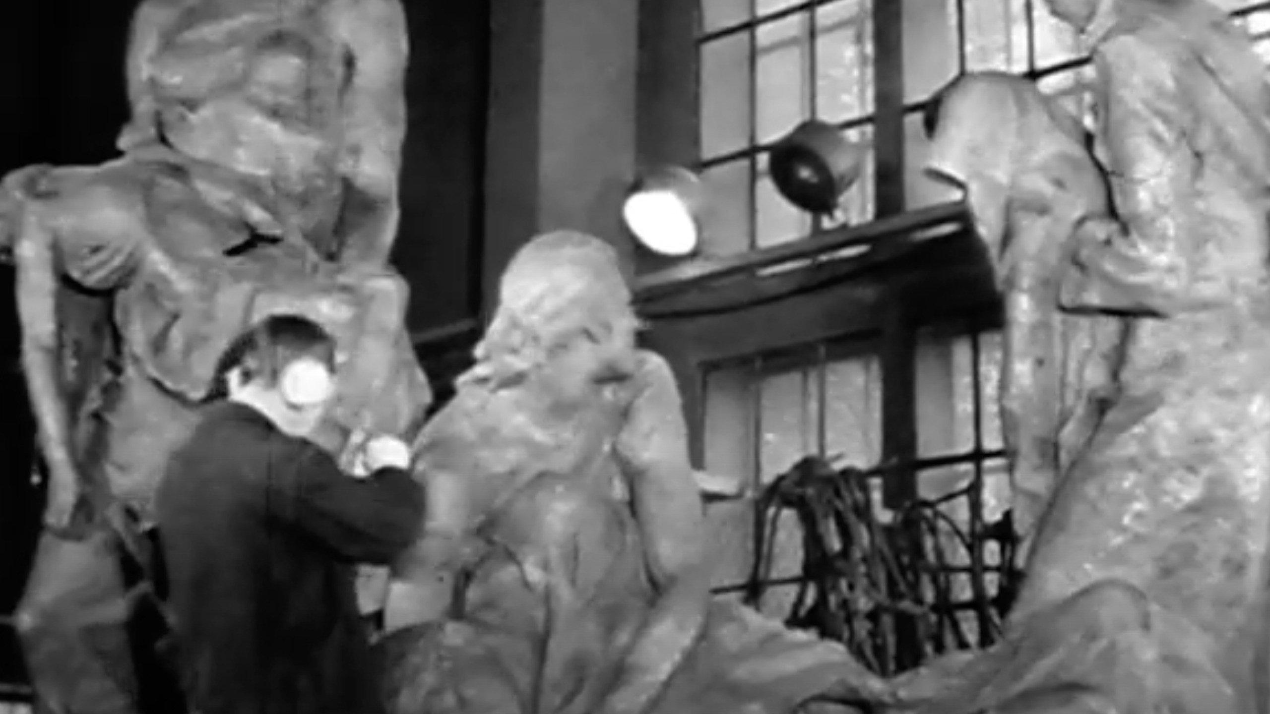 The City is Building a Monument 1975 movie scene