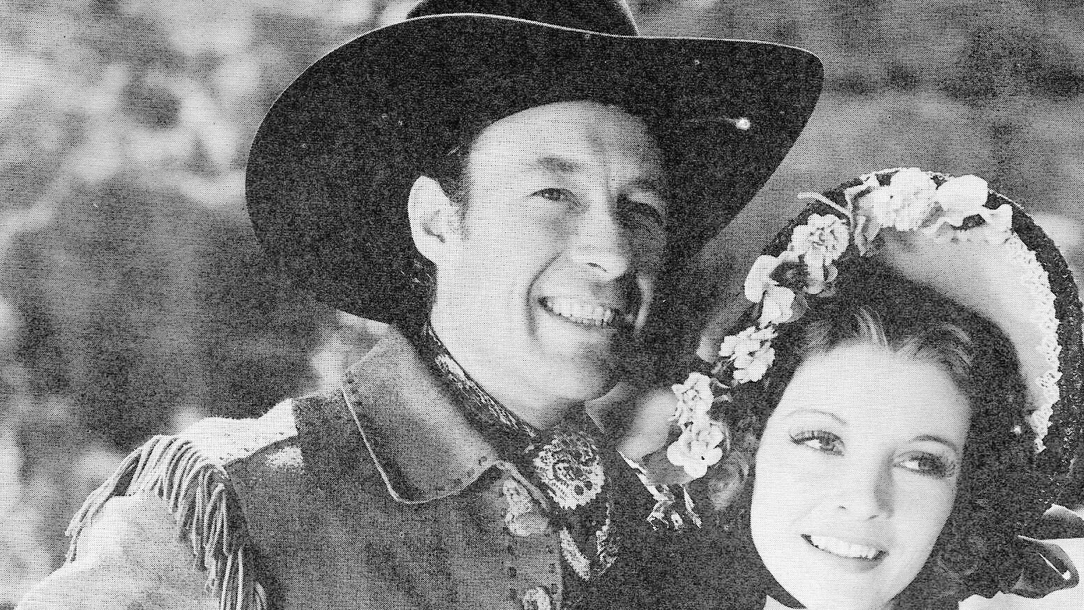 Overland with Kit Carson 1939 movie scene