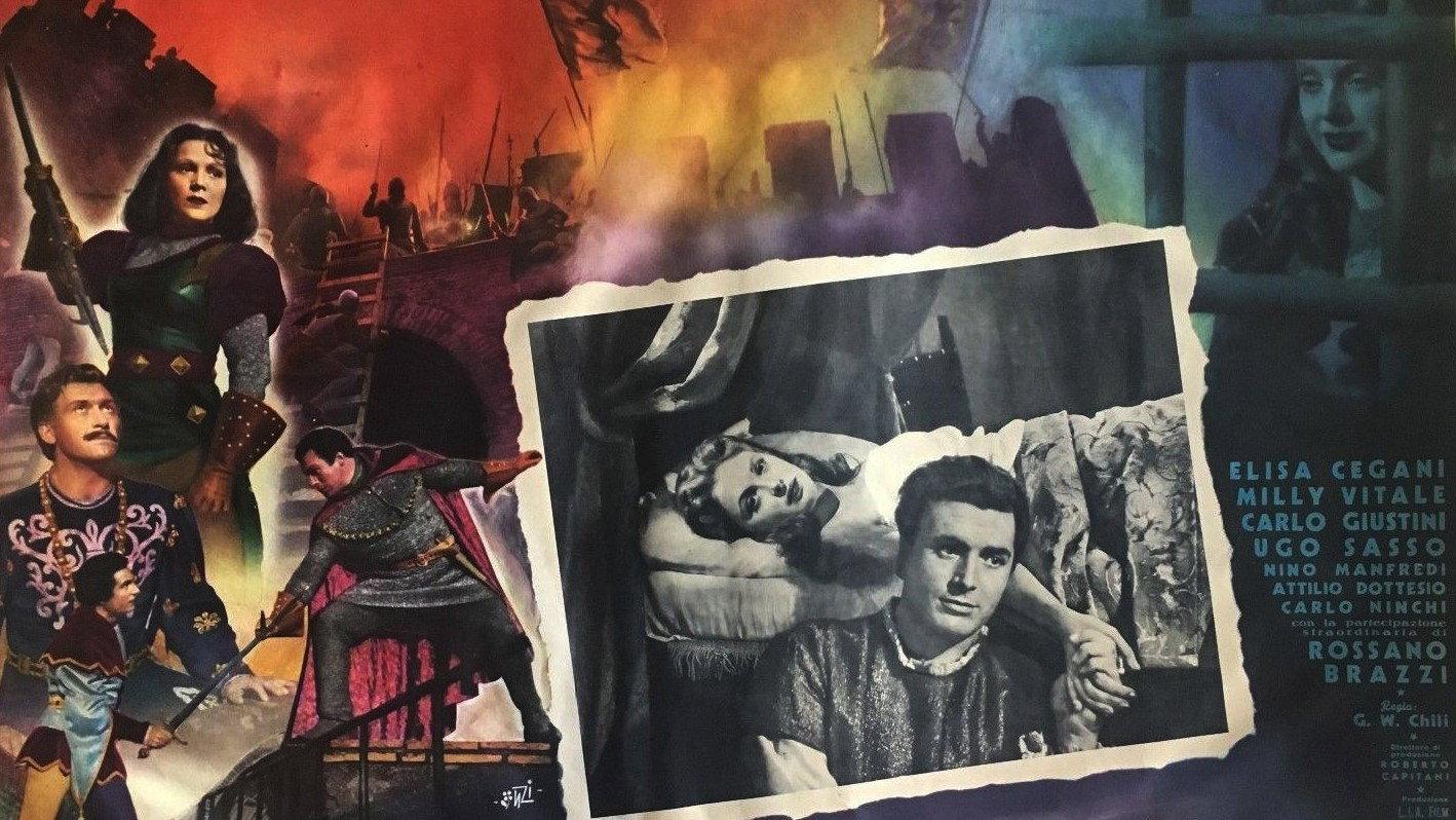 La prigioniera della torre di fuoco 1953 movie scene