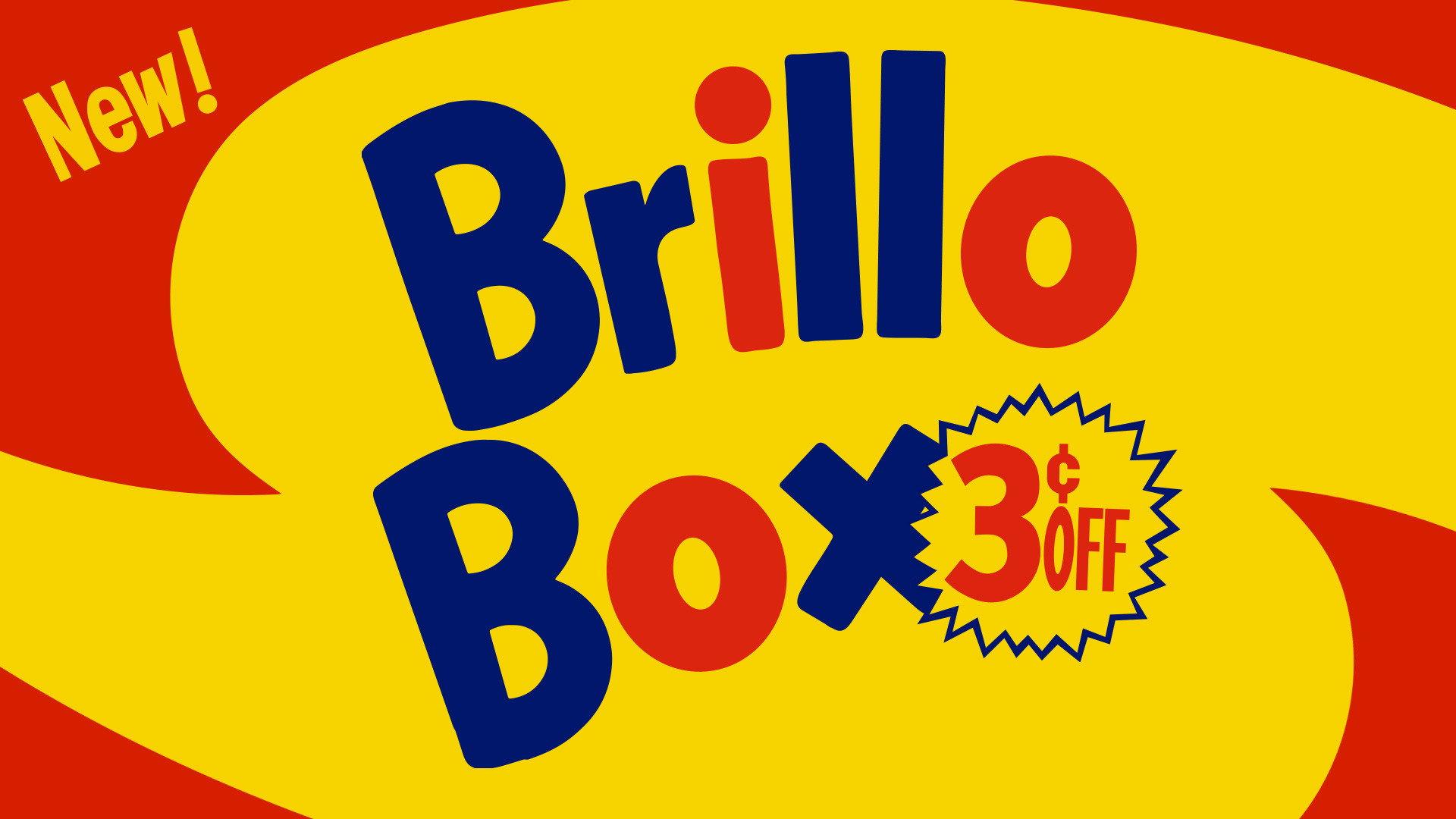 Brillo Box (3¢ off) 2016 movie scene