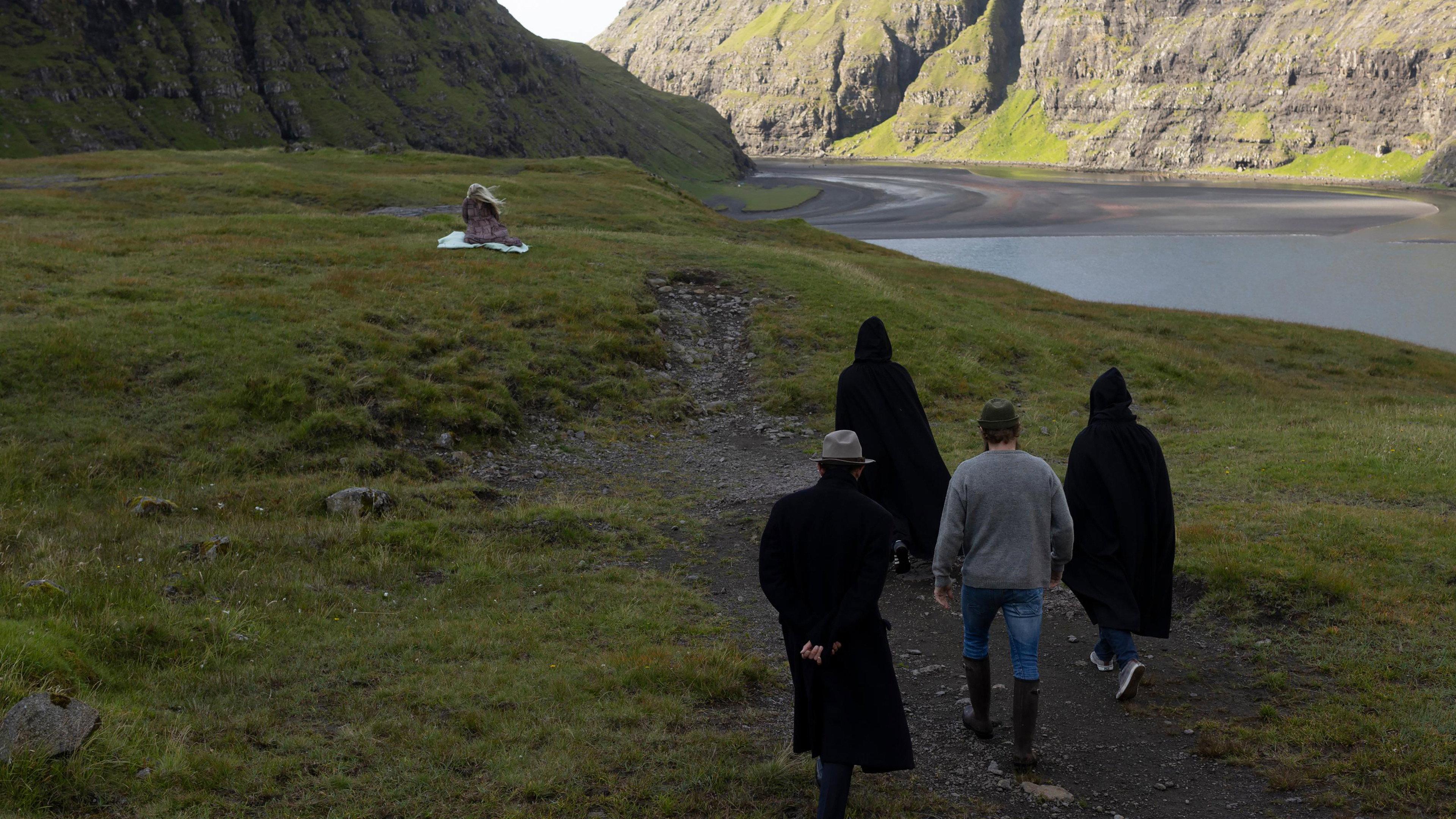 Lost in Time in the Faroe Islands 2023 movie scene