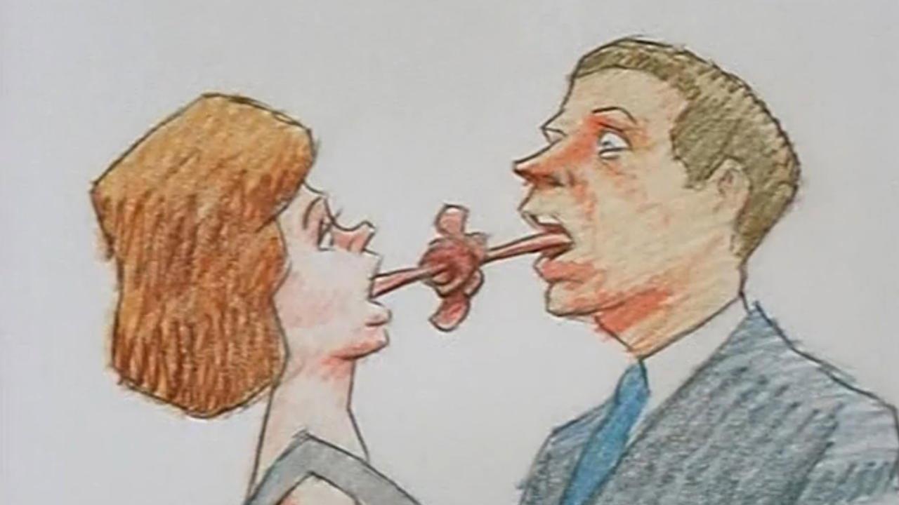 How to Kiss 1988 movie scene