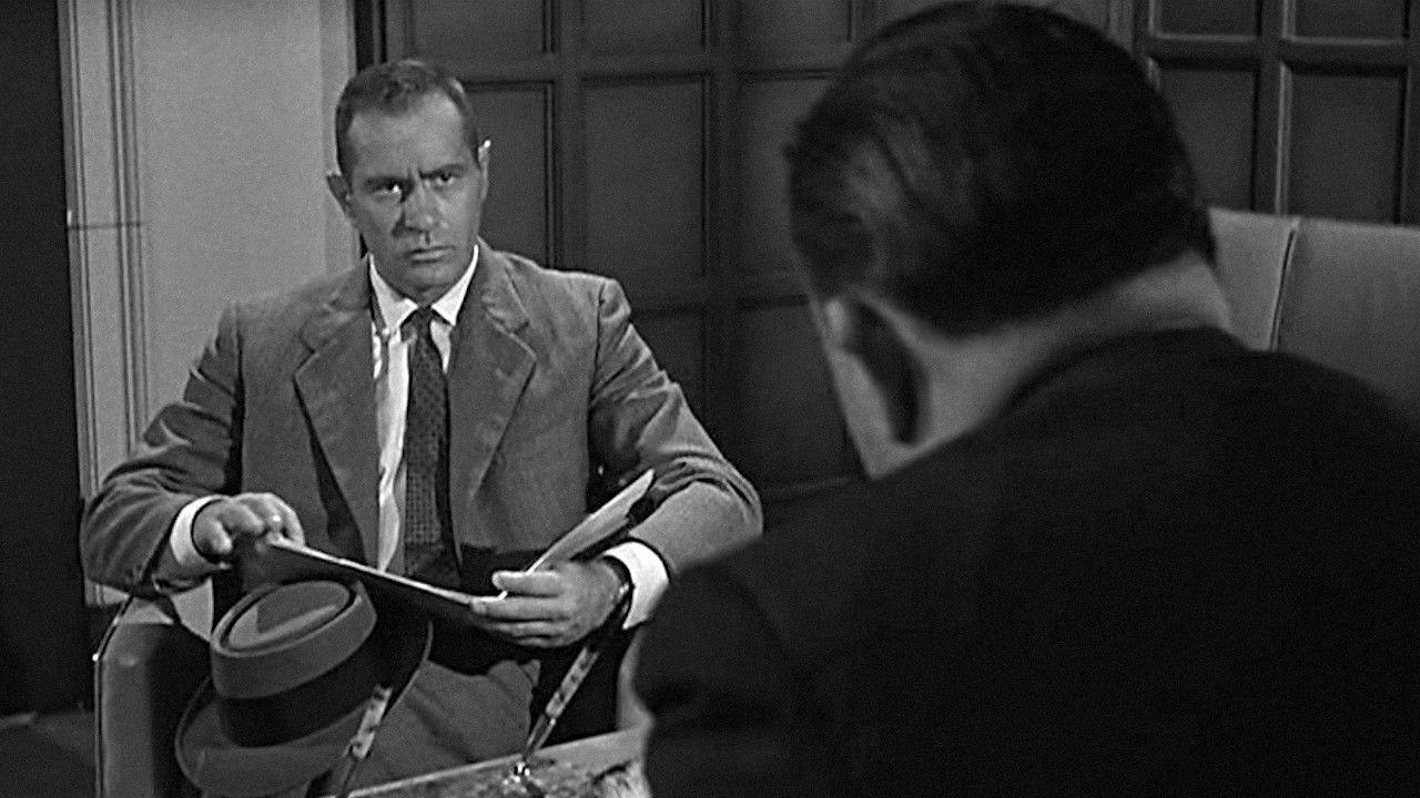 The Case Against Brooklyn 1958 movie scene