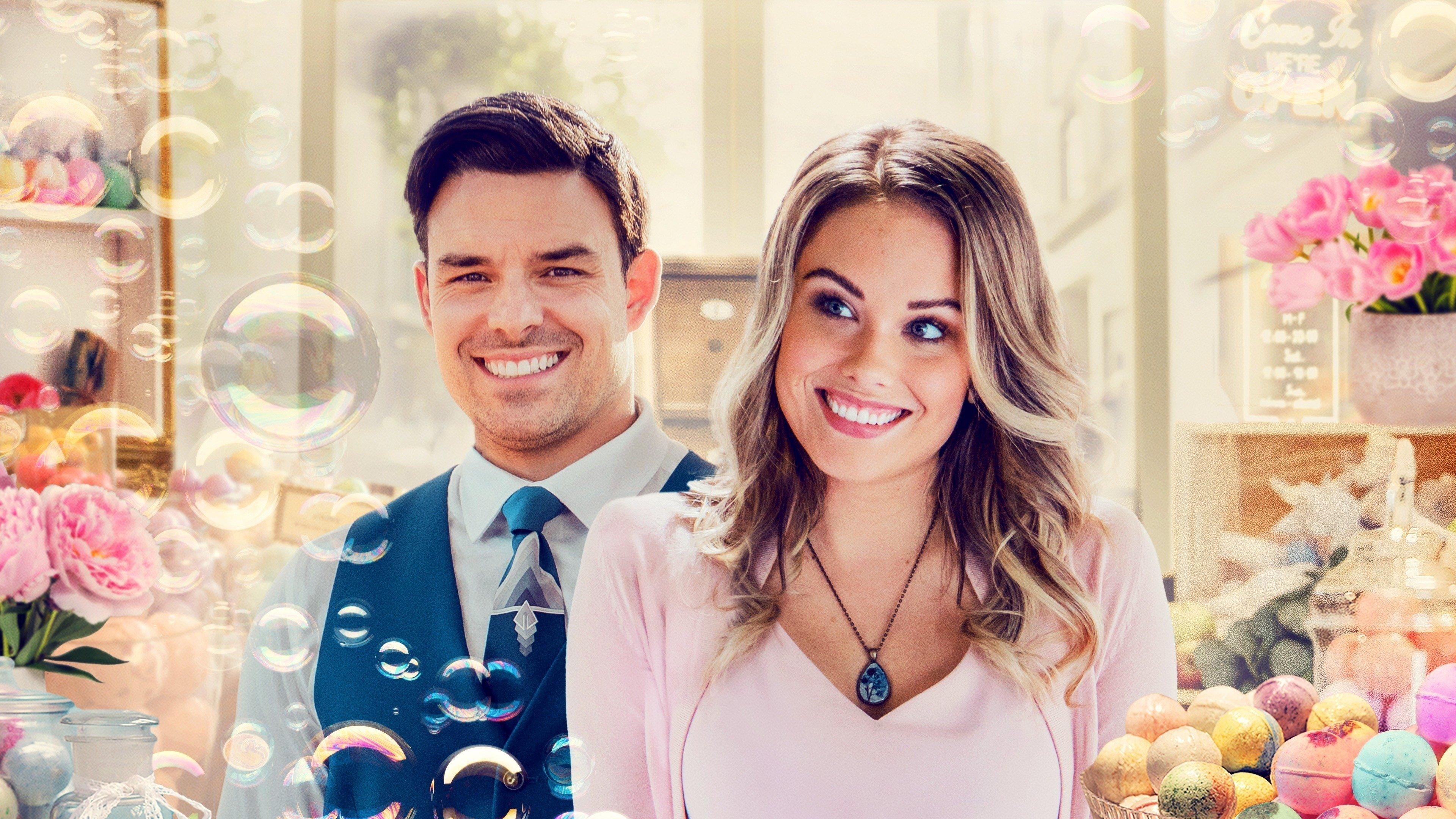 Love, Bubbles & Crystal Cove 2021 movie scene