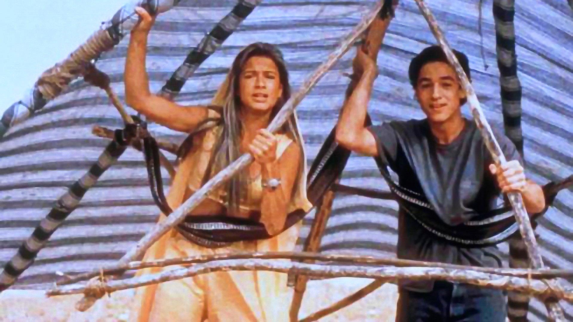 A Kid in Aladdin's Palace 1997 movie scene