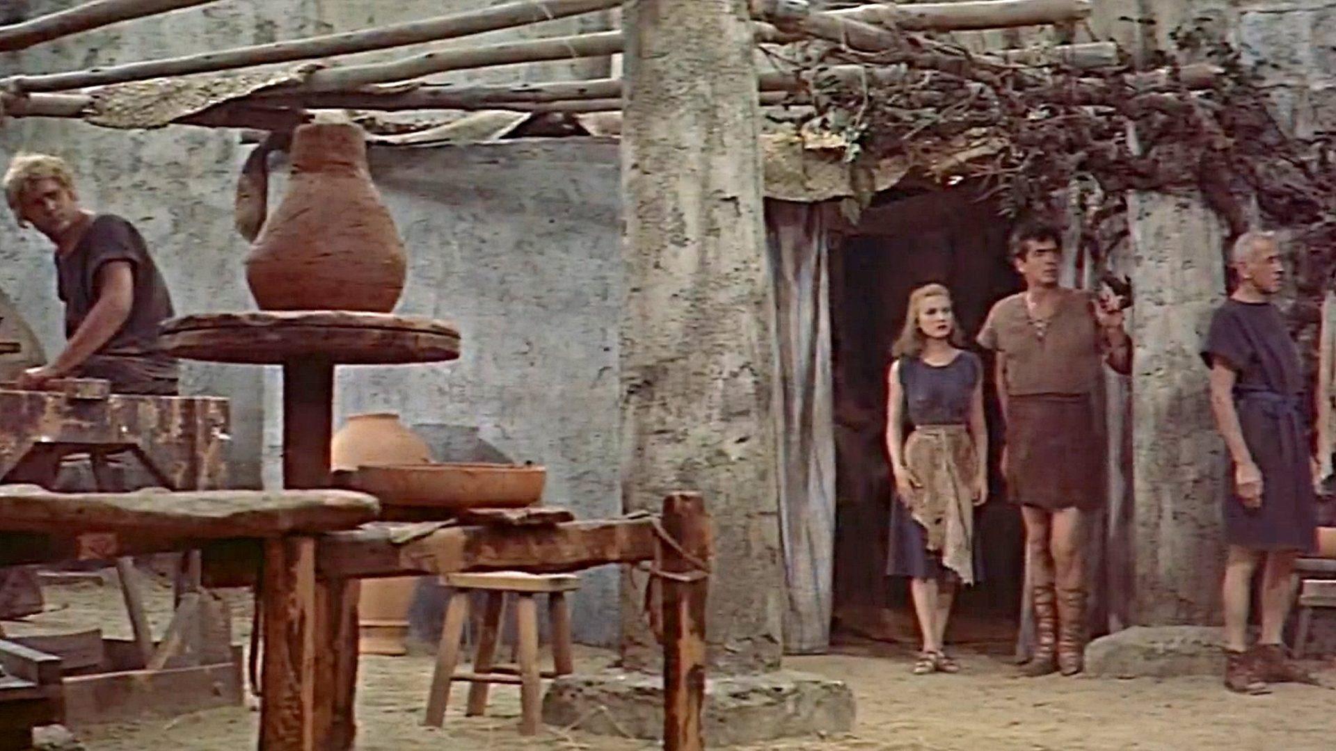 Demetrius and the Gladiators 1954 movie scene
