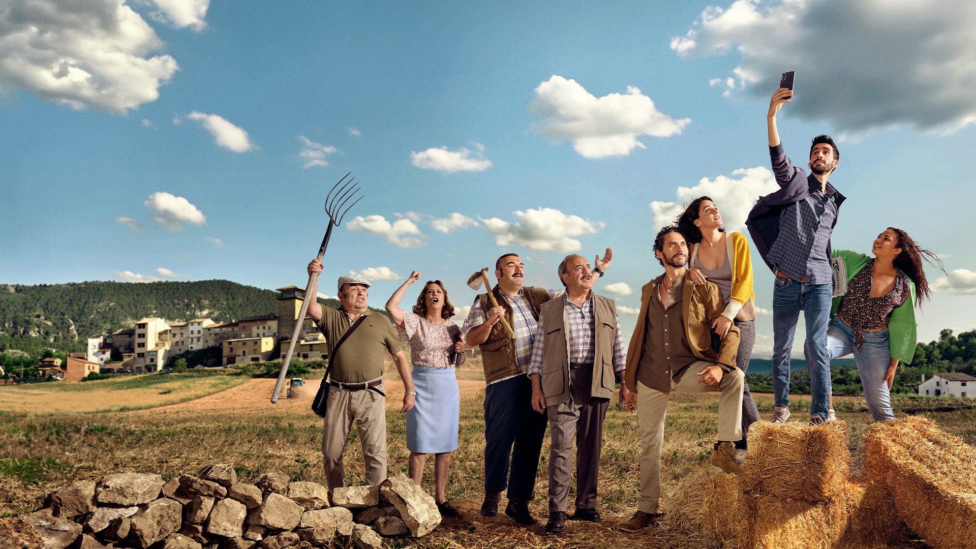 A Hipster in Rural Spain 2024 movie scene
