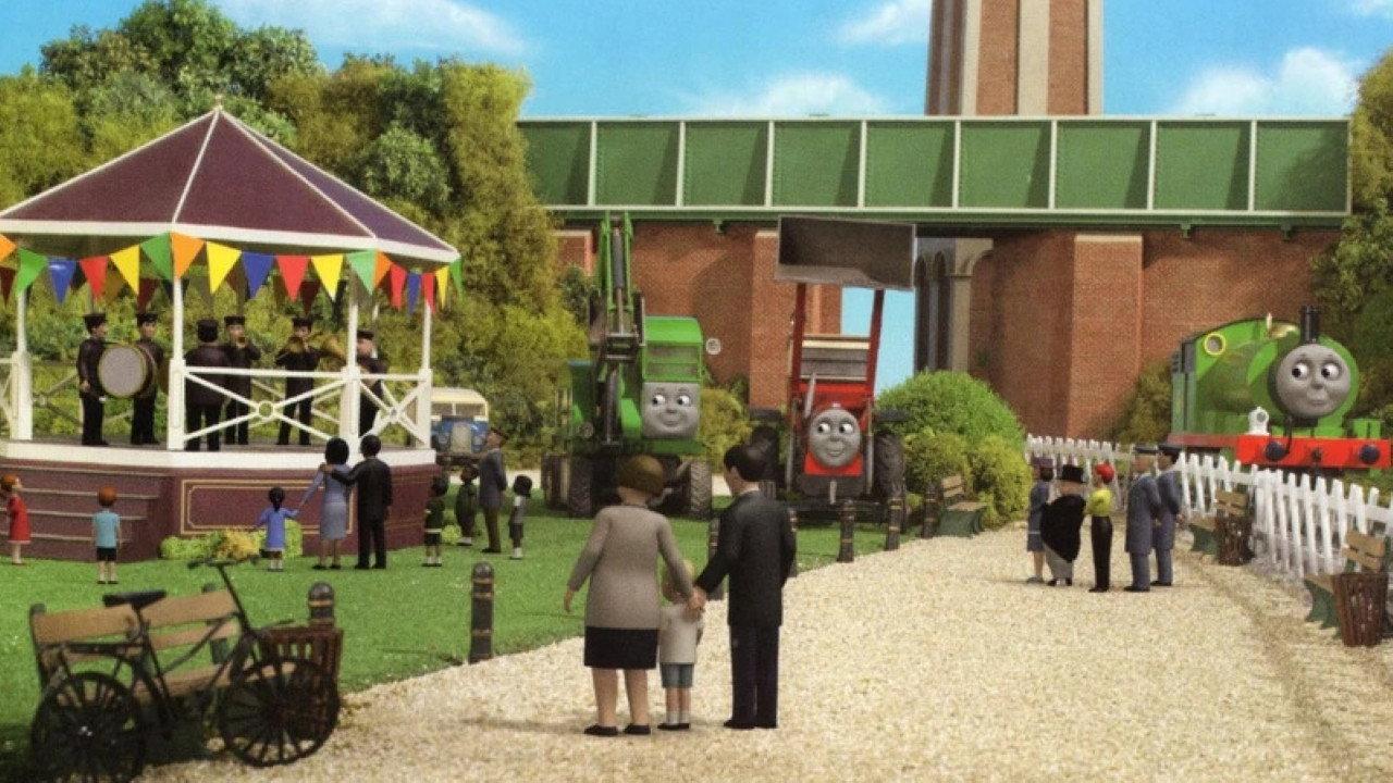 Thomas & Friends: Percy and the Bandstand 2009 movie scene