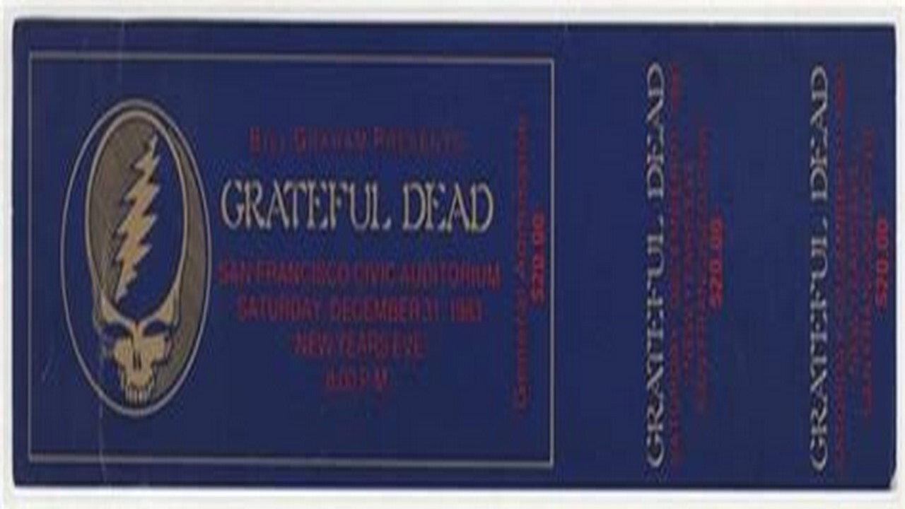 Grateful Dead: Ticket to New Year's Eve Concert 1987 movie scene