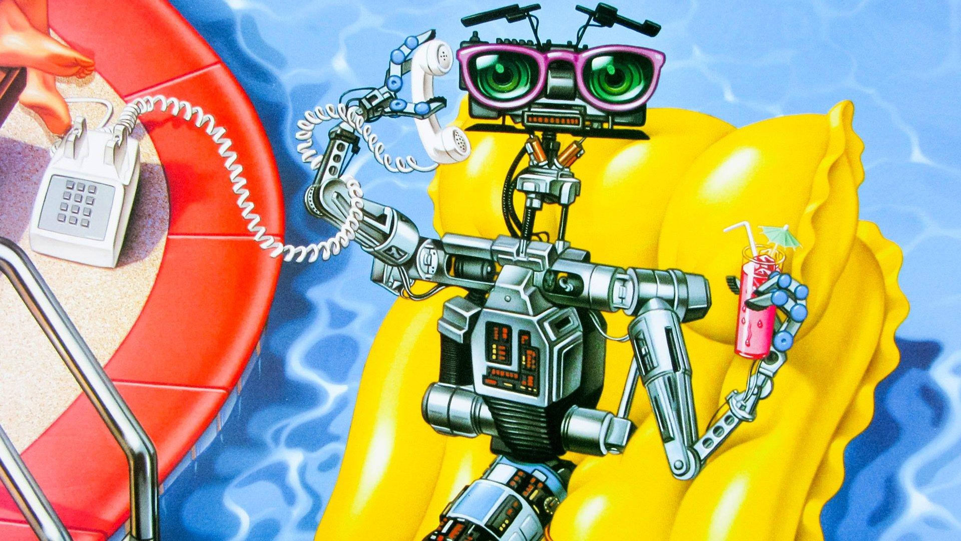 Short Circuit 2 1988 movie scene
