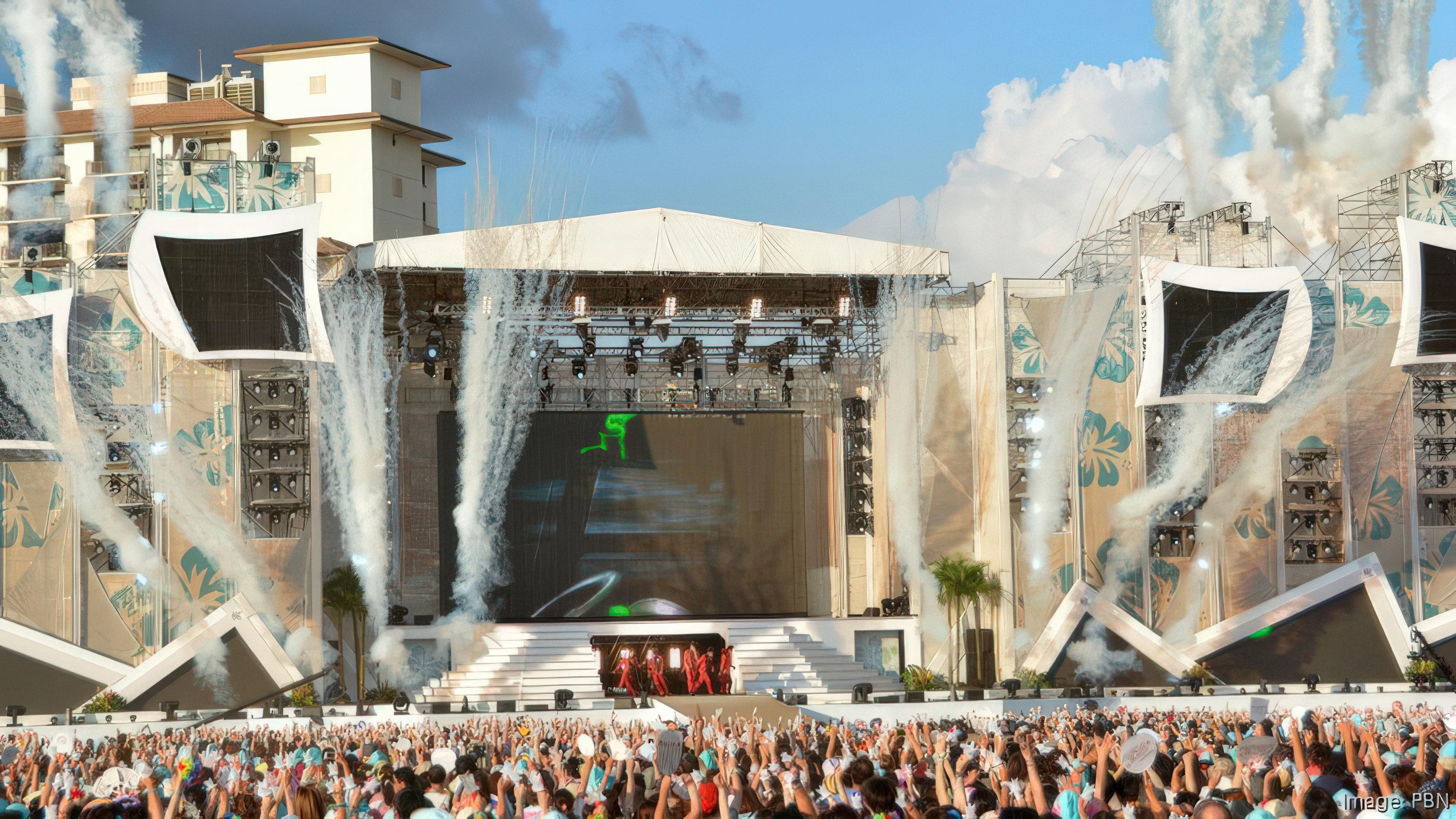 ARASHI BLAST in Hawaii 2014 movie scene