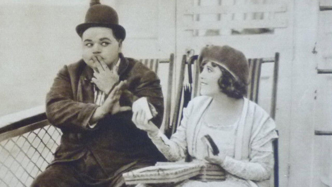 Camping Out 1919 movie scene